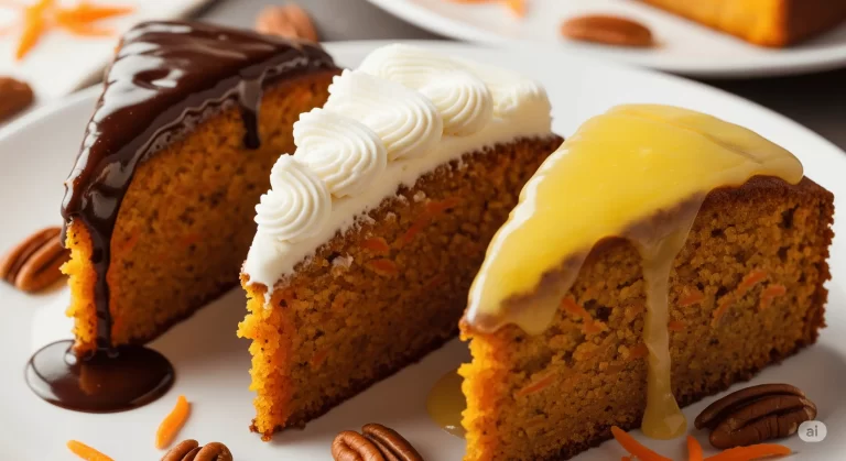 Bolo de Cenoura rápido e fácil (com 3 variações de massa e 3 coberturas)