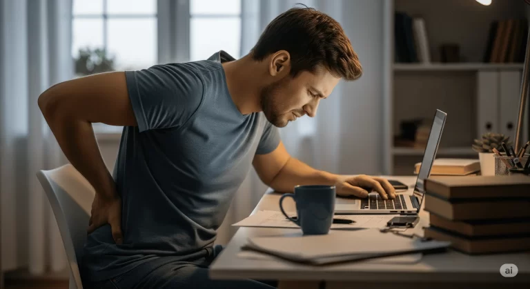 Exercícios para dor nas costas: guia prático passo a passo para quem trabalha sentado