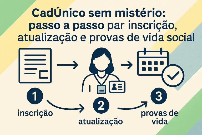 Passo a passo: como manter seu CadÚnico sempre atualizado e evitar a perda de benefícios